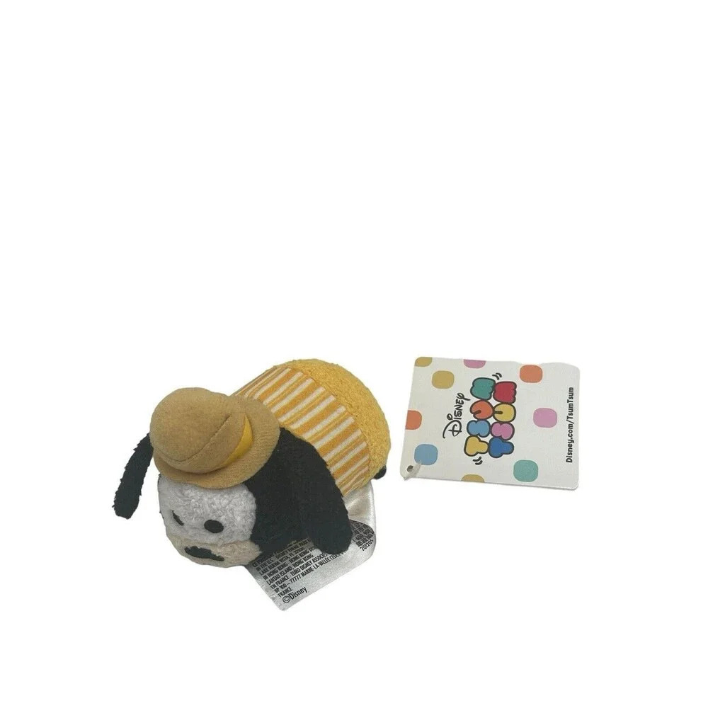 Authentic US Disney Parks Dapper Dans Pluto Purple Tsum Tsum Mini Plush 3.5”